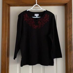 Breckinridge XL Black Decorative Shirt